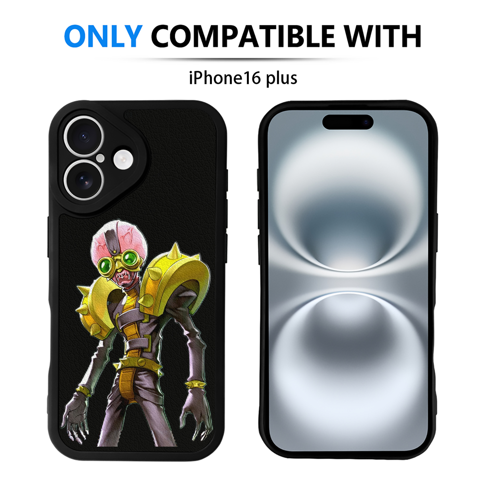 遊☆戯☆王 Yu-Gi-Oh! 【iPhone 16シリーズ対応】シリコンスマホケース（レザー調） 材質：シリコン